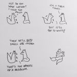  1:1 blue_fox_(foxes_in_love) canid canine comic couple_(disambiguation) dialogue duo english_text feral fox foxes_in_love fur green_fox_(foxes_in_love) hi_res mammal text 