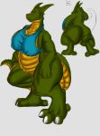  bigshow dinosaur female hi_res macro megasaurus model_sheet overweight reptile scalie trissa 
