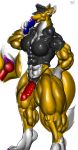  bdsm bigshow digimon dildo female hi_res leather muscular sex_toy strapon 