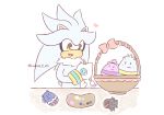  &lt;3 2020 anthro basket blaze_the_cat brush easter easter_basket easter_egg egg eulipotyphlan fur grey_body grey_fur hedgehog holding_object holidays inanimate_object luna_t_m male mammal paint paintbrush palette shadow_the_hedgehog silver_the_hedgehog simple_background smile solo sonic_the_hedgehog sonic_the_hedgehog_(series) twitter_username white_background yellow_eyes 