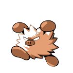  anger_vein commentary creature english_commentary full_body gen_1_pokemon hands_up jumping no_humans pokemon pokemon_(creature) primeape rumwik signature simple_background solo white_background 