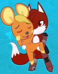  &lt;3 animal_crossing anthro anthro_on_anthro anthro_penetrated anthro_penetrating anthro_penetrating_anthro balls bettina_(animal_crossing) blonde_hair blue_background breasts canid canine digital_media_(artwork) dipstick_tail duo erection eyebrows eyes_closed female female_penetrated fox from_behind_position fur genitals gloves_(marking) grey_eyebrows grey_nose hair interspecies leg_markings male male/female male_penetrating male_penetrating_female mammal markings mouse multicolored_body multicolored_fur multicolored_tail murid murine nintendo nipples open_mouth open_smile orange_body orange_fur penetration penis pink_nipples prosthetic prosthetic_limb red_balls red_body red_eyes red_fur red_hair red_penis rodent sex short_hair simple_background small_breasts smile socks_(marking) standing standing_sex thanu two_tone_body two_tone_fur two_tone_tail vaginal vaginal_penetration video_games white_body white_fur yellow_body yellow_fur 