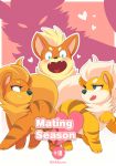  absurd_res archer_the_growlithe canid comic cover cover_page female feral group growlithe hi_res male male/female mammal nikkibunn nintendo pok&eacute;mon pok&eacute;mon_(species) video_games 