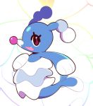  :d artsy-rc brionne fang from_side full_body gen_7_pokemon highres looking_at_viewer no_humans open_mouth pokemon pokemon_(creature) signature smile solo 