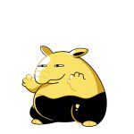  black_eyes commentary creature drowzee english_commentary full_body gen_1_pokemon monochrome no_humans pokemon pokemon_(creature) pokemon_(game) pokemon_rgby pokemon_rgby_(style) rumwik signature simple_background solo standing white_background 