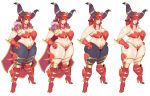  absurd_res alexstrasza blizzard_entertainment breasts cleavage clothed clothing curvy_figure female footwear hand_on_hip hi_res high_heels horn horned_humanoid humanoid shoes simple_background solo sundown_(artist) thick_thighs video_games voluptuous warcraft white_background wide_hips 