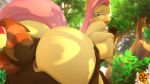  16:9 3d_(artwork) age_difference anal animal_genitalia animal_penis anthro anthro_on_anthro big_breasts big_butt big_penis bodily_fluids breasts butt button_mash_(mlp) digital_media_(artwork) duo equid equine equine_penis erection facesitting female fluttershy_(mlp) forest friendship_is_magic genitals hand_on_butt hi_res horse huge_breasts huge_butt huge_penis looking_back looking_pleasured male male/female mammal my_little_pony nude older_female oral outside penis pony pussy rimming saliva sex sfrogue stinkface titfuck tree widescreen younger_male 