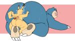  &lt;3 anal anthro bodily_fluids butt duo eroborus interspecies male male/male nintendo oral pikachu pok&eacute;mon pok&eacute;mon_(species) pok&eacute;philia rimming sex size_difference snorlax sweat sweaty_ass video_games 