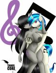  anthro areola breast_grab breasts caoscore duo equid female female/female fingering friendship_is_magic grabbing_from_behind hand_on_breast horn mammal my_little_pony nipples nude octavia_(mlp) unicorn vaginal vaginal_fingering vinyl_scratch_(mlp) 