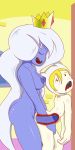  1:2 abdominal_bulge absurd_res adventure_time anal anal_penetration blue_body blue_skin breasts butt cartoon_network crown duo finn_the_human genitals gynomorph gynomorph/male gynomorph_penetrating gynomorph_penetrating_male hi_res human humanoid ice_queen internal intersex intersex/male intersex_penetrating intersex_penetrating_male kamikiller male male_penetrated mammal penetration penis x-ray 