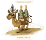  ambiguous_gender beverage camel camelid cryptid-creations flower mammal plant solo tea 