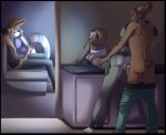  anthro anthro_on_anthro anus brother brother_and_sister brown_body brown_fur brown_hair butt clothed clothing comic eve_(wolfpack67) female female_penetrated fur genitals group hair handjob incest_(lore) lagomorph leporid long_penis male male/female male_penetrating male_penetrating_female mammal marcus_(wolfpack67) pants_down partially_clothed penetration penile penis procyonid pussy rabbit raccoon sex shirt sibling sister spread_legs spreading susan_(wolfpack67) tank_top topless topwear vaginal will_(wolfpack67) wolfpack67 ziggie13 