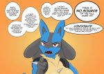  angry anthro big_breasts blue_body blue_skin breasts bust_portrait cleavage clothed clothing cropped_image dialogue english_text female fur gesture hi_res humor lewdsmeargle looking_at_viewer lucario multicolored_body multicolored_skin nintendo pointing pointing_at_viewer pok&eacute;mon pok&eacute;mon_(species) portrait red_eyes solo speech_bubble talking_to_viewer text twitter two_tone_body two_tone_skin video_games yellow_body yellow_fur yellow_skin 