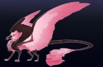  2020 absurd_res ambiguous_gender claws digital_media_(artwork) dragon feathered_dragon feathered_wings feathers feral hi_res open_mouth simple_background solo teeth tongue turnipberry wings 