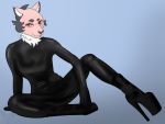  anthro deanwolfwood female leather plastic rubber shiny_(disambiguation) solo ych_(character) 