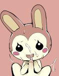  amimalcrossin animal_crossing anthro bodily_fluids bunnie_(animal_crossing) cum cum_on_face cumshot duo ejaculation erection female first_person_view genital_fluids handjob hi_res lagomorph leporid male male/female male_pov mammal nintendo penile rabbit sex video_games 