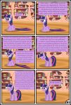  absurd_res book bookshelf comic dialogue english_text equid female feral friendship_is_magic furniture gutovi-kun hi_res mammal my_little_pony purple_body sitting solo text twilight_sparkle_(mlp) 