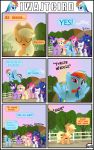  absurd_res applejack_(mlp) blonde_hair clothing comic dialogue english_text equid female feral fluttershy_(mlp) friendship_is_magic group gutovi-kun hair hat headgear headwear hi_res mammal my_little_pony orange_body outside pinkie_pie_(mlp) princess_luna_(mlp) rainbow_dash_(mlp) rarity_(mlp) text twilight_sparkle_(mlp) 