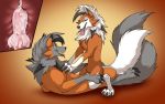  bodily_fluids cum cum_in_pussy cum_inside duo dusk_lycanroc eye_contact female feral feral_on_feral genital_fluids genitals hi_res knot knotting looking_at_another looking_pleasured lycanroc male male/female nintendo paws penetration penis pok&eacute;mon pok&eacute;mon_(species) pussy pussy_juice sex tongue tongue_out tuoko tuoko_(lycanroc) vaginal vaginal_penetration video_games zetsin 