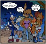  &lt;3 anthro archie_comics ardan_norgate blue_body blue_fur boots breasts brown_body brown_fur bunnie_rabbot canid canine chipmunk clothing english_text eulipotyphlan featureless_breasts female footwear fox fur ground_squirrel hair head_pat hedgehog hi_res hug hugging_from_behind lagomorph leporid makeup male mammal miles_prower mostly_nude rabbit red_hair rodent sally_acorn sciurid sonic_the_hedgehog sonic_the_hedgehog_(archie) sonic_the_hedgehog_(comics) sonic_the_hedgehog_(series) speech_bubble text 