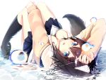  animal_ears mayogii original tagme water 