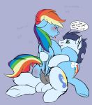  absurd_res anus balls cowgirl_position dialogue duo equid equine failure female feral friendship_is_magic genitals hi_res horse lying male male/female mammal my_little_pony on_back on_top penis pony pterippus pussy rainbow_dash_(mlp) sex soarin_(mlp) wings wonderbolts_(mlp) 
