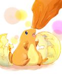  baby charizard charmander fat gen_1_pokemon hatching no_humans pokemon pokemon_(creature) younger 