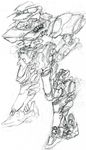  armored_core armored_core:_for_answer concept_art from_software mecha monochrome 