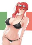  azur_lane bikini cleavage megane negi_(sakuyaizayoi1029) swimsuits zara_(azur_lane) 