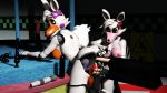 16:9 3d_(artwork) anal anal_penetration animatronic balls breasts butt canid canine digital_media_(artwork) dildo dildo_in_ass duo female female/female five_nights_at_freddy&#039;s five_nights_at_freddy&#039;s_2 five_nights_at_freddy&#039;s_world fox genitals herm hi_res humanoid intersex lolbit_(fnaf) machine mammal mangle_(fnaf) nipples nude open_mouth penetration penis robot robot_humanoid sex sex_toy simple_background source_filmmaker tongue video_games widescreen 