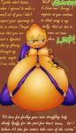  absurd_res alphys anthro areola belly big_belly big_breasts blush bodily_fluids bondage_gear breasts buckteeth clothing dialogue digestion english_text eyewear female female_pred fingerless_gloves glasses gloves hand_on_face handwear hi_res holding_belly hyper hyper_belly jackheretherealone kneeling legwear navel nipples non-mammal_breasts outie_navel reptile rumbling_stomach scales scalie smile solo sweat teeth text thigh_highs undertale unseen_character video_games vore yellow_body yellow_scales 