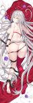  ass bra dakimakura fate/grand_order feet jeanne_d&#039;arc jeanne_d&#039;arc_(alter)_(fate) nipples pantsu panty_pull rin_yuu topless undressing 