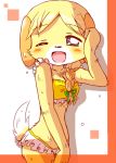  animal_crossing anthro breasts canid canine canis cleavage clothed clothing covering_navel domestic_dog female isabelle_(animal_crossing) mammal nintendo noruu shih_tzu solo swimwear tagme toy_dog video_games 