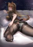  animal_ears arknights ass cameltoe lee_domino pantsu pantyhose see_through tails 