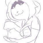  1:1 andhalm breasts female hair mammal tem temmie_(undertale) undertale video_games 