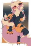  absurd_res anthro arcanine blush breasts canid canine female fur genitals hair hi_res looking_at_viewer mammal nintendo nipples nude pok&eacute;mon pok&eacute;mon_(species) pussy sarox solo video_games 