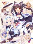  animal_ears azuki chocola cinnamon_(nekopara) coconut maple_(nekopara) minazuki_shigure neko_works nekopara sayori vanilla 