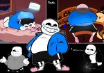  &lt;3 ass_up bone butt clothed clothing detailed_background english_text erection erection_under_clothing genitals hi_res jacket male masturbation partially_clothed penis sans_(undertale) skeleton slightly_chubby smile solo text topless topwear torquewintress undertale video_games 