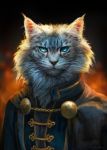  2020 anthro blue_eyes clothed clothing digital_media_(artwork) domestic_cat felid feline felis hi_res looking_at_viewer male mammal solo whiskers wolnir 