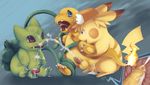  ashchu bulbasaur charmander pikachu pokemon purplekecleon 