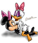  daisy_duck disney escoria minnie_mouse tagme 