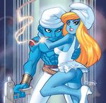  hefty_smurf ryan_kinnaird smurfette tagme the_smurfs 