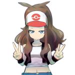  1girl alchera pokemon pokemon_(game) pokemon_bw touko_(pokemon) 