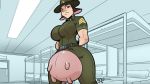  16:9 animal_humanoid anthro barracks big_breasts big_teats big_udders bovid bovid_humanoid bovine bovine_humanoid breasts cattle_humanoid clothing digitigrade female humanoid mammal mammal_humanoid military military_uniform not_furry solo teats udders uniform unknown_artist wide_hips widescreen 