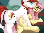  &lt;3 2020 4:3 absurd_res anus balls blush cutie_mark digital_media_(artwork) duo english_text equid equine eyebrows eyelashes eyes_closed eyewear fan_character female female_penetrated feral feral_on_feral fluttershy_(mlp) friendship_is_magic genitals glasses hi_res male male/female male_penetrating mammal medial_ring my_little_pony negasun outside pegasus penetration penis pussy sex text vaginal vaginal_penetration wings 