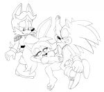  antoine_d&#039;coolette archie_comics bunnie_rabbot cuckold eulipotyphlan feet female hedgehog lagomorph leporid male male/female mammal monochrome rabbit ravrous sonic_the_hedgehog sonic_the_hedgehog_(archie) sonic_the_hedgehog_(comics) sonic_the_hedgehog_(series) 