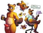  animal_crossing anthro balls big_balls big_penis brown_body brown_fur canid canine clothed clothed/nude clothing crossed_legs erection fur genitals grin hi_res male mammal neppyneptune nintendo nude overweight overweight_male penis raccoon_dog shirt sitting smile solo standing tanuki tom_nook_(animal_crossing) topwear video_games 