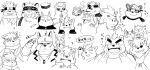  2020 alp_(tas) anthro ashigara belly canid canine canis clothing cute_fangs domestic_dog eye_patch eyes_closed eyewear felid fukami_youhei giant_panda glasses godzilla godzilla_(series) gouki_(the_spicy_ninja_scrolls) gouryou group hat headgear headwear humanoid_hands japanese_text kemono kinoshita-jiroh male mammal mekko_rarekko monster moritaka mothra mothra_(series) nintendo overweight overweight_male pantherine pok&eacute;mon pok&eacute;mon_(species) raichu robe scar scarf shino_(housamo) shirt simple_background smoking suid suina sus_(pig) tadatomo tanetomo teeth text the_spicy_ninja_scrolls tiger toho tokyo_afterschool_summoners topwear ursid video_games white_background wild_boar wolf yasuyori 