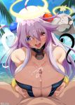  bikini bomber_girl breast_grab censored cum kamaboko_(ossann0125) paizuri penis swimsuits tagme 
