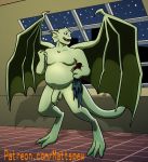  absurd_res anthro balls broadway_(gargoyles) clothing disney flaccid foreskin gargoyle gargoyles genitals hi_res humanoid_genitalia humanoid_penis inside loincloth male mattspew membrane_(anatomy) membranous_wings muscular nude penis simple_background slightly_chubby smile solo uncut wings 